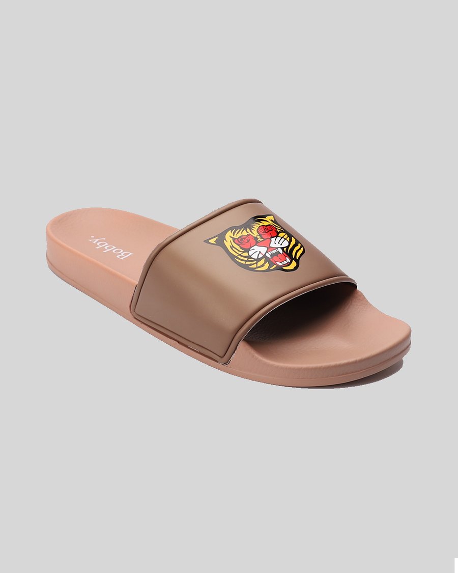 Image of The BLAK Slides in Brown