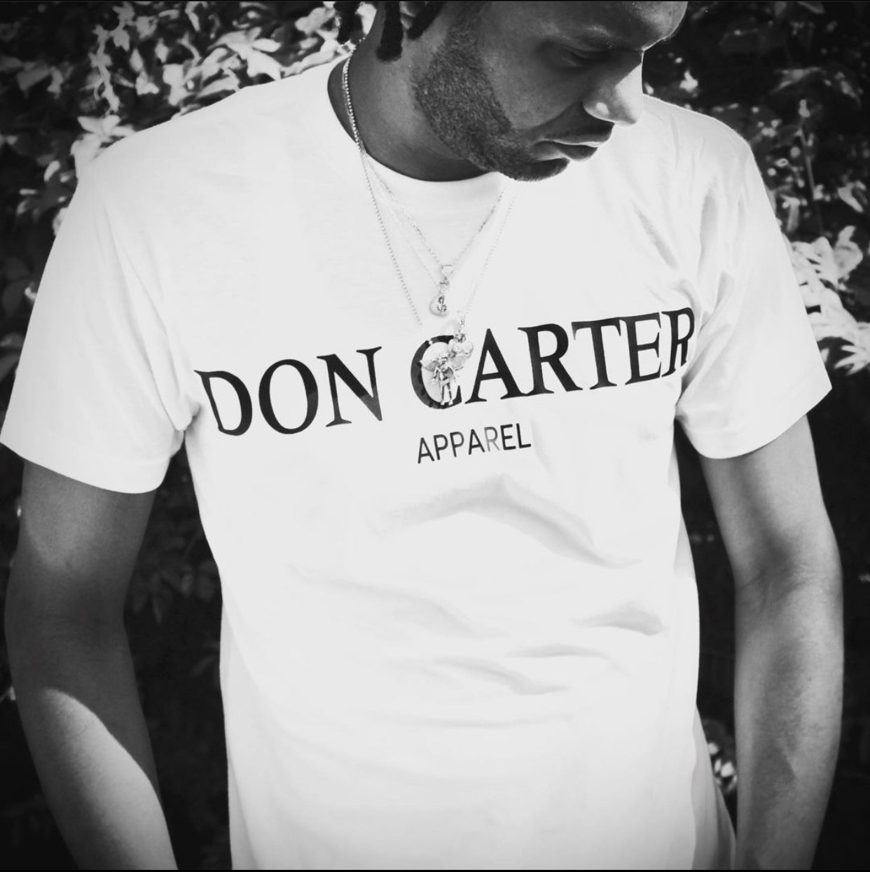 White DCA t-shirt w/ Black Letters