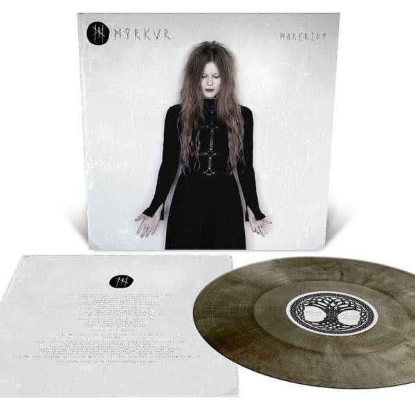 Myrkur - Mareridt (Black and Metallic Silver Galaxy Merge, 12" Vinyl LP)