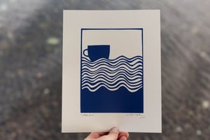 Image of "Coffee Sea" 8x10" Print