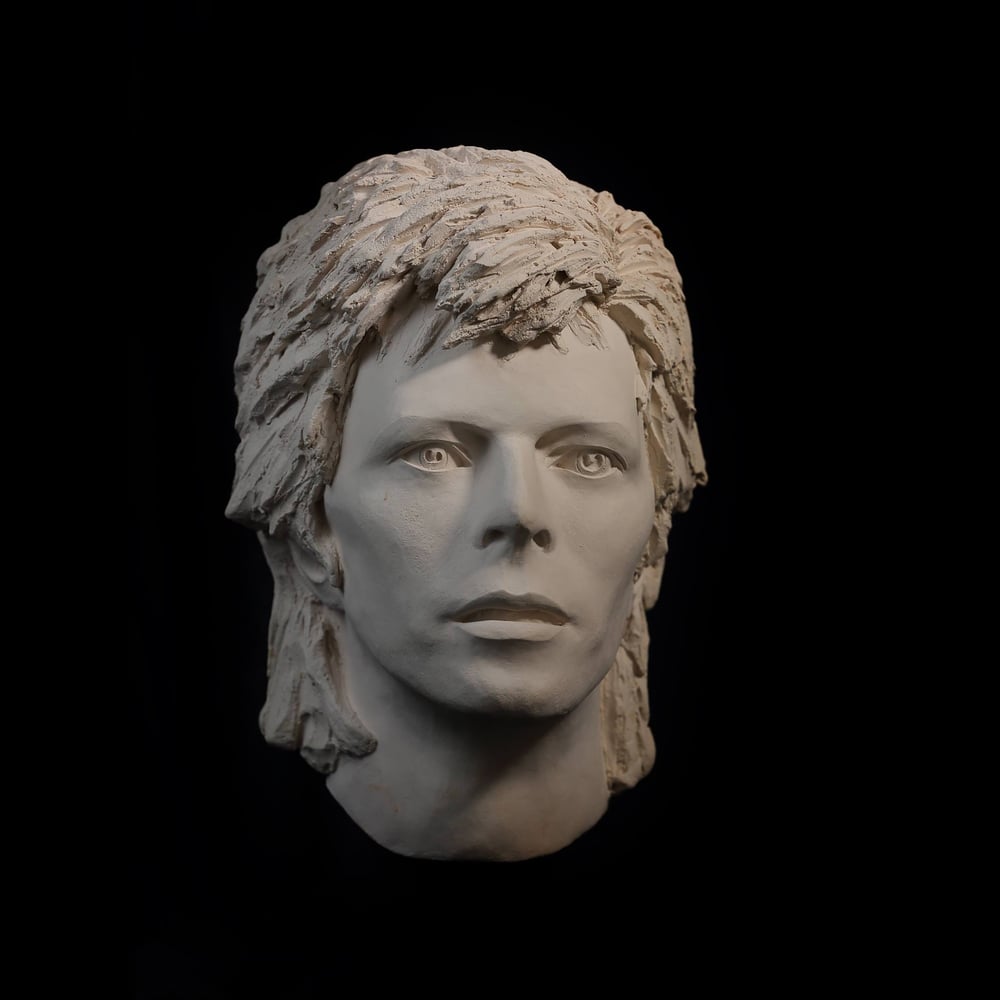 *SALE* 'Ziggy' Face Sculpture *UK Stock* Marmorino