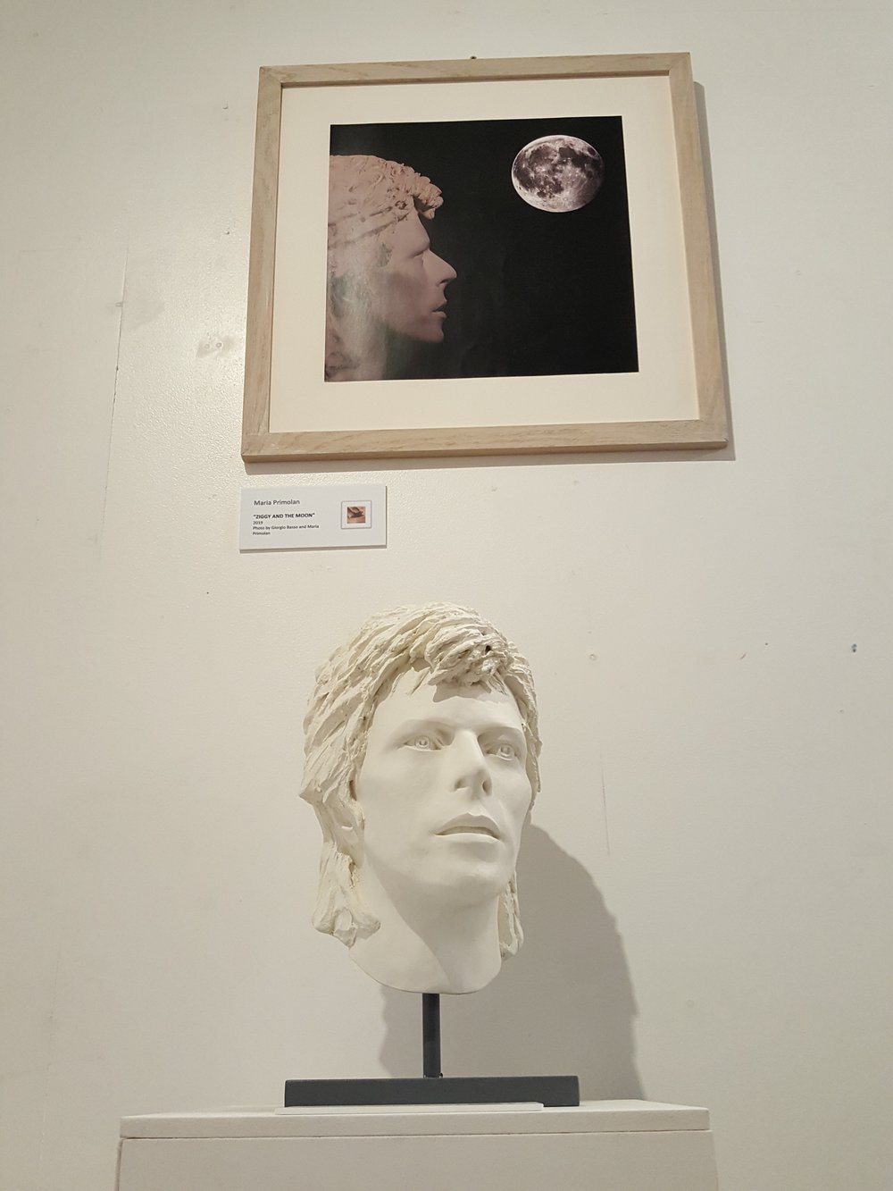 *SALE* 'Ziggy' Face Sculpture *UK Stock* Marmorino