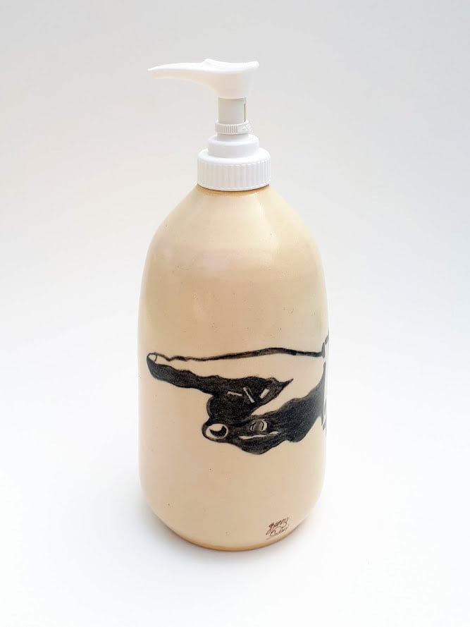 Image of Wash Your Hands! Soap Dispenser by Bunny Safari