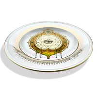 Image 2 of The Eye -  Vintage French porcelain plate - #0721