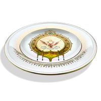 Image 2 of  DAY - Vintage French porcelain plate - #0721