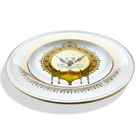 Image 2 of NIGHT - Vintage French porcelain plate - #0721