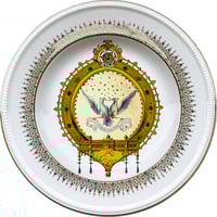 Image 1 of NIGHT - Vintage French porcelain plate - #0721