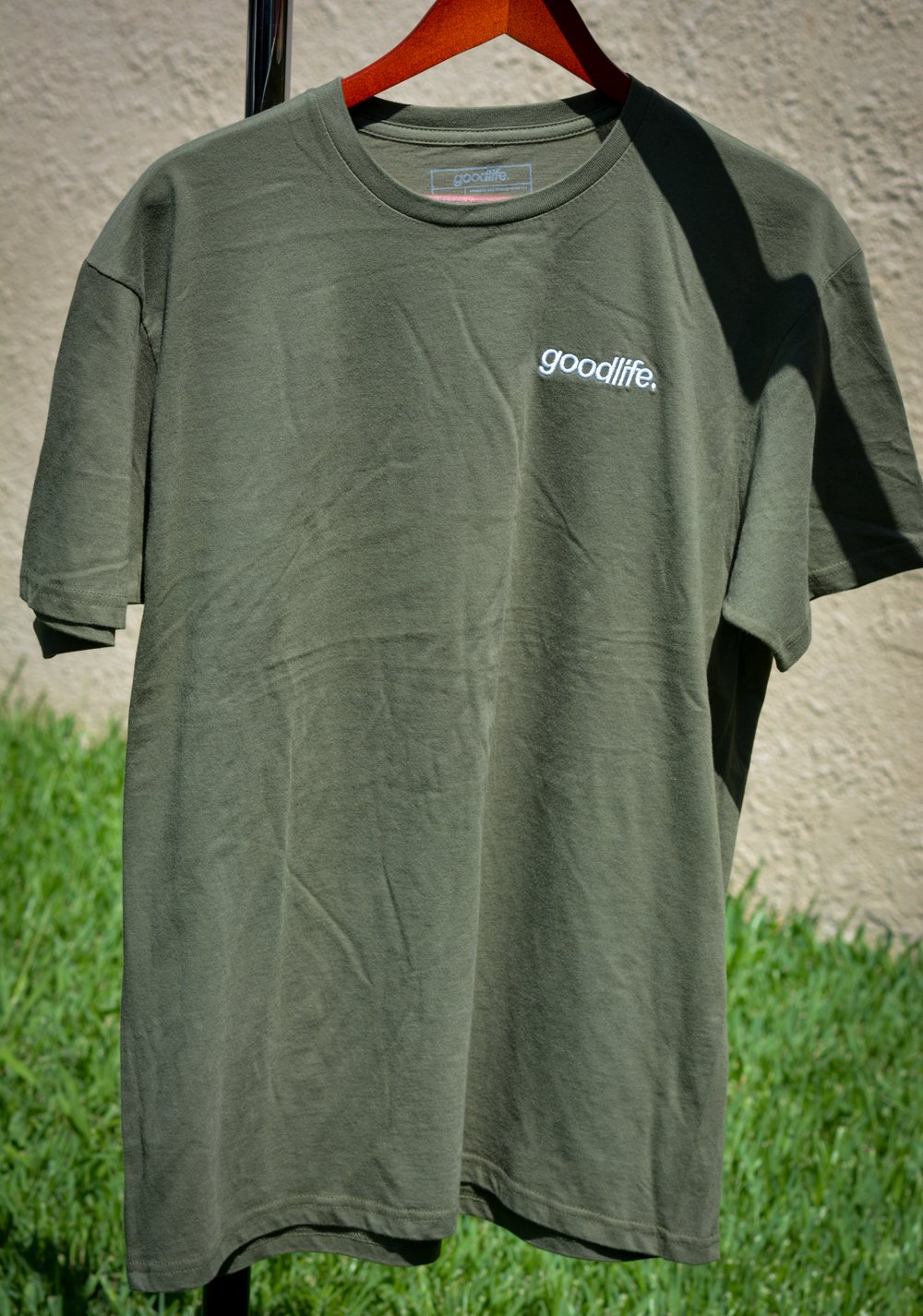 Olive Green Goodlife Shirt