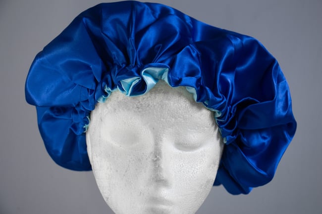 Hot sale Designer bonnets Black blue yellow head wrap hair bonnets silk  bonet sleeping cap bulk vendor