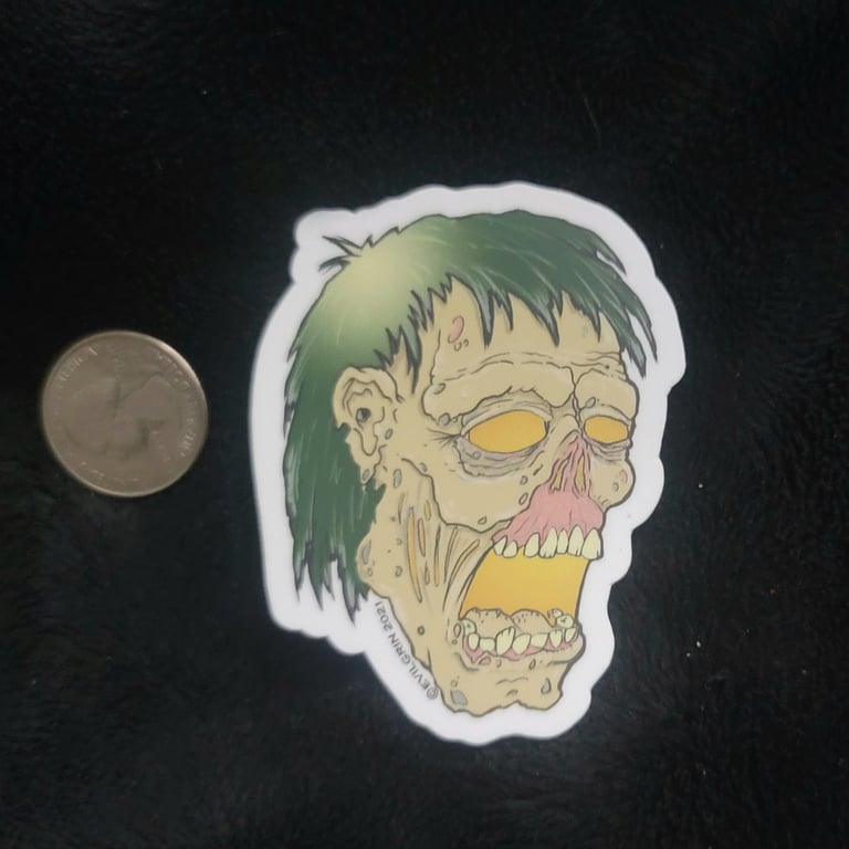 Swamp zombie sticker Image 3