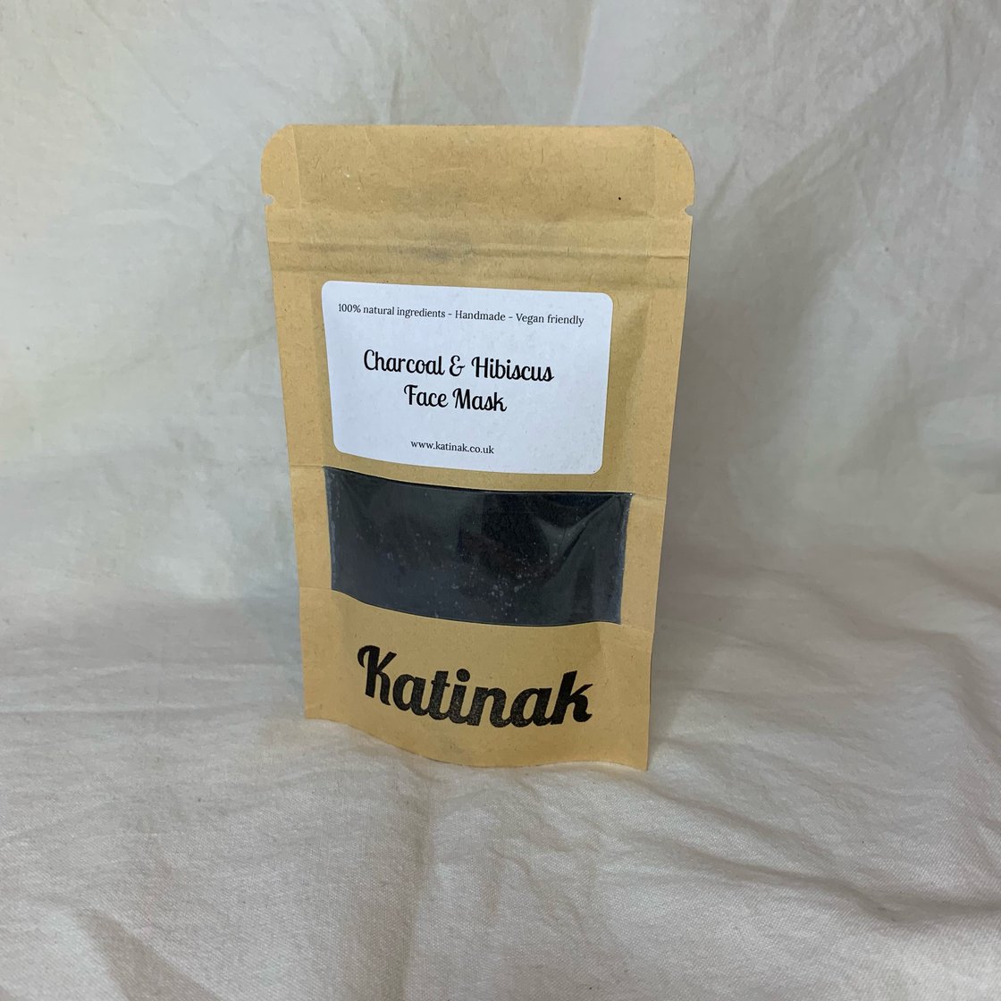 Image of Charcoal & Hibiscus Face Mask