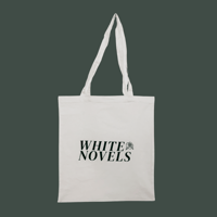 White Novels Tote Bag
