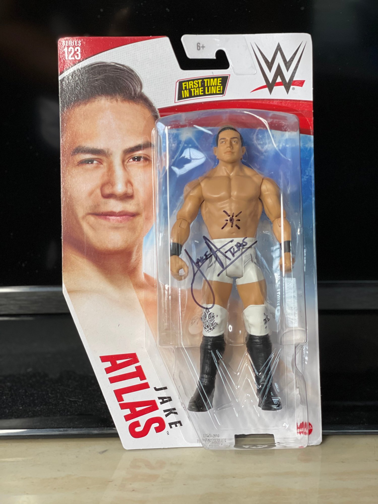 CHASE - SIGNED 'Jake Atlas' WWE Mattel Action Figure