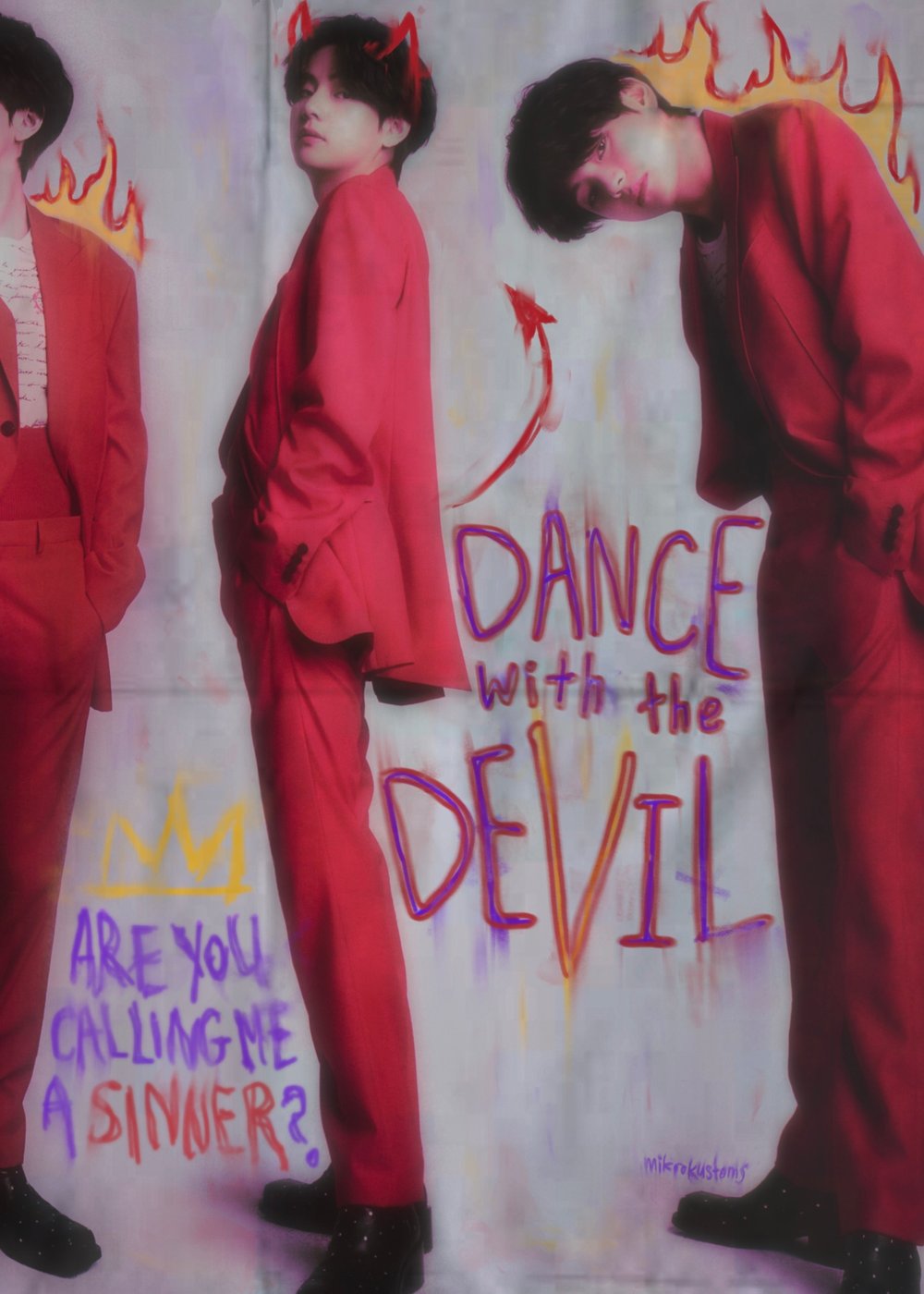Image of "dance with the devil" print