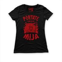 Image 2 of Pórtate Bien Mija Womens T-shirt