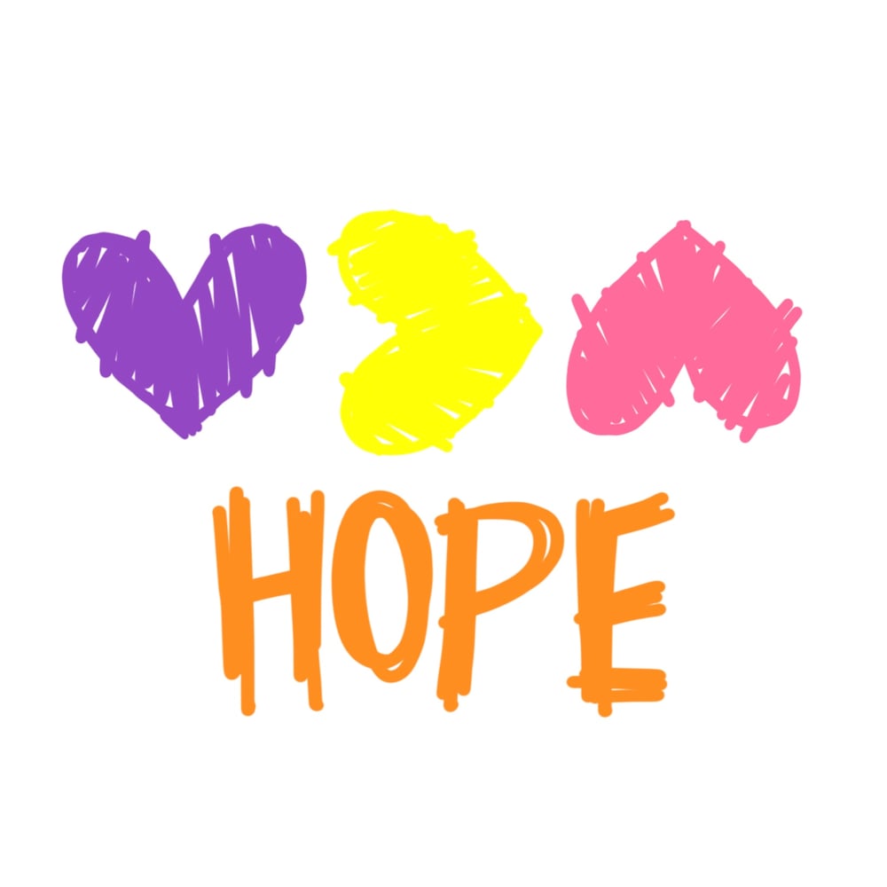 Image of hope sticker