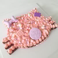 Image 1 of Cat Cake Template