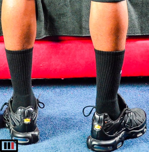 Image of Black " Tri Logo " Socks