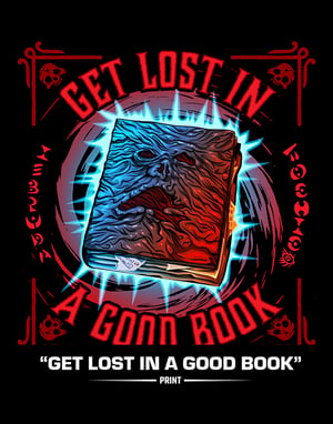 GET LOST IN A GOOD BOOK - PRINT