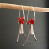 Erythrina numerosa Earrings Long