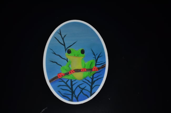 Frog Sticker 