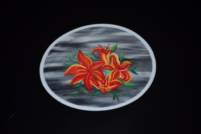Sunset Lillies Sticker