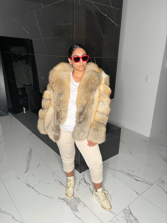 Image of SERENA FUR  BOMBER