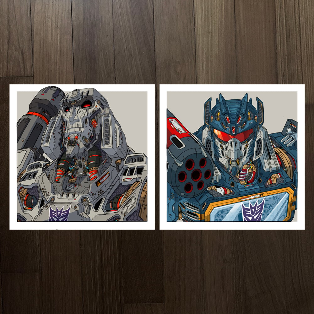 Image of MECHASOUL MEGATRON + SOUNDWAVE