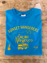 Image 1 of SUNSET WANDERERS CARLSBAD NEW MEXICO SOUVENIR T-SHIRT