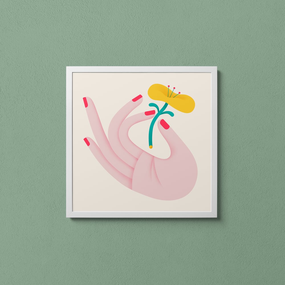 Image of Springflower –22 x 22 cm