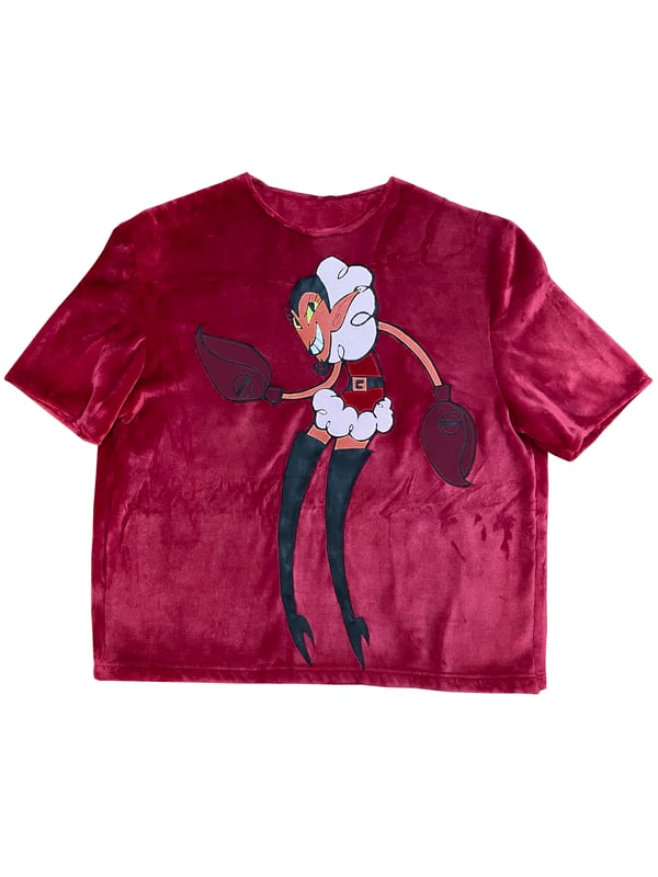 Image of VELOUR EVIL OVERSIZED CROP