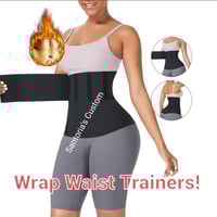 Image 1 of Tummy Wrap Waist Trainer One Size Fits All
