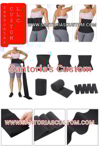 Image 4 of Tummy Wrap Waist Trainer One Size Fits All