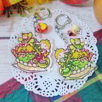 Image 1 of Appletun a la Mode 2" Double-Sided Acrylic Charm
