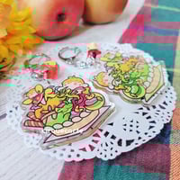 Image 2 of Appletun a la Mode 2" Double-Sided Acrylic Charm