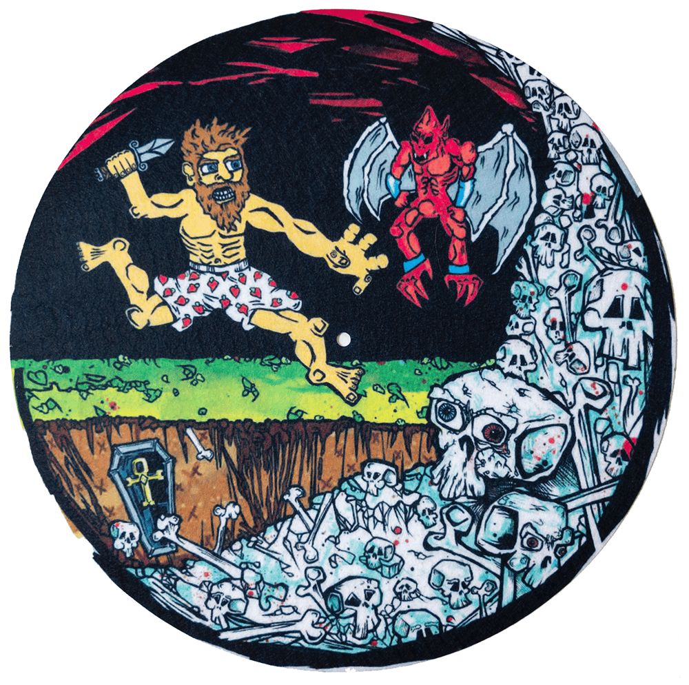 Ghostly and Ghouly Slip Mat