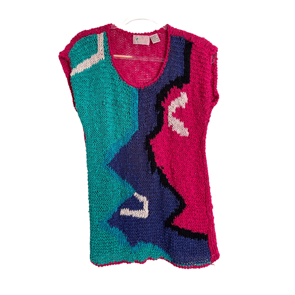 Vintage Knit Sweater Dress