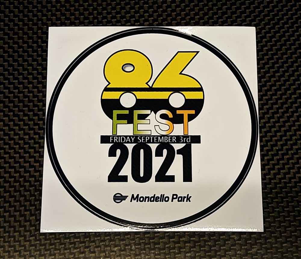 Image of AE86 Fest Ireland 2021 Sticker Pack