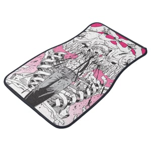 Image of CRUCIFY ME CAR FLOOR MAT (PRE-ORDER)