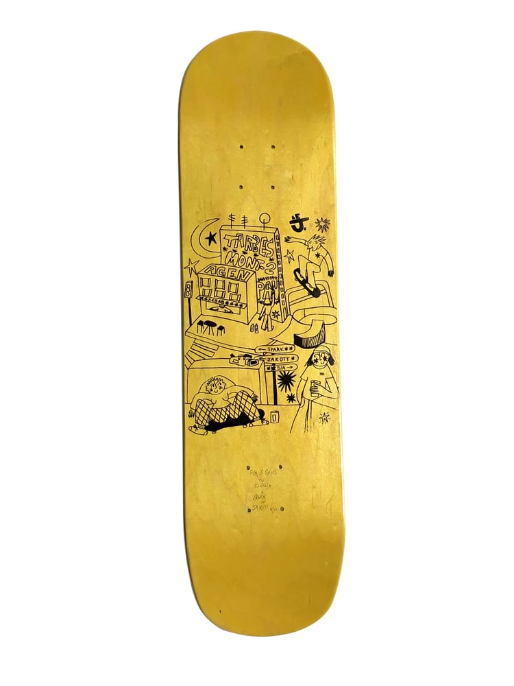 Image of Board Jaune 8.25 - JAKOTT