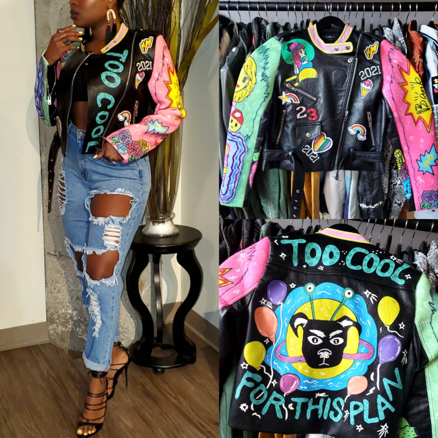 Image of The Graffiti Biker Jacket