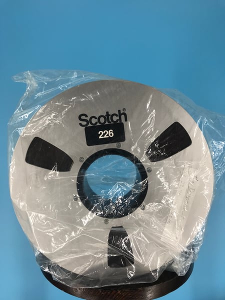Image of 3M 226 2" x 2500' Reel Tape On 10.5" Reel in Box One Pass -Used 