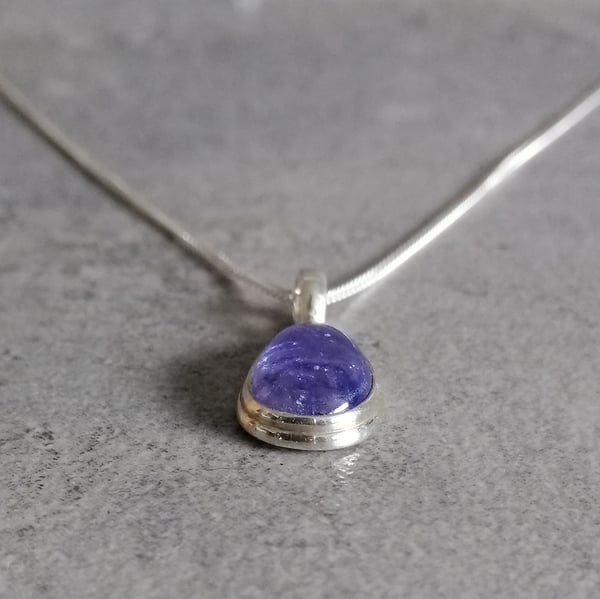 Image of Tiny Tanzanite pendant