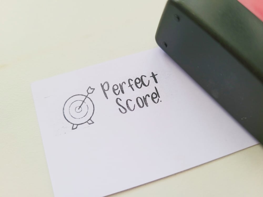Perfect Score Stamp