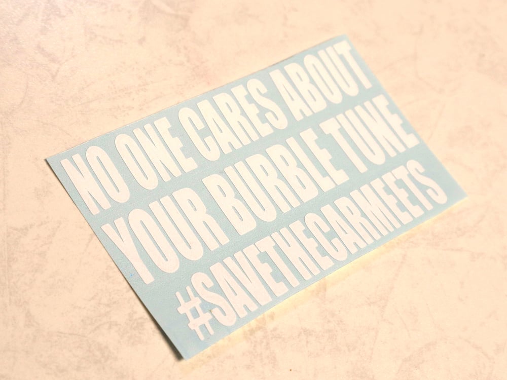 Save The Car Meets Diecuts *FREE SHIPPING*