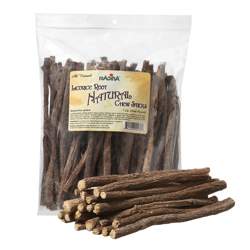 Natural Licorice Root Sticks Moabite Essentials