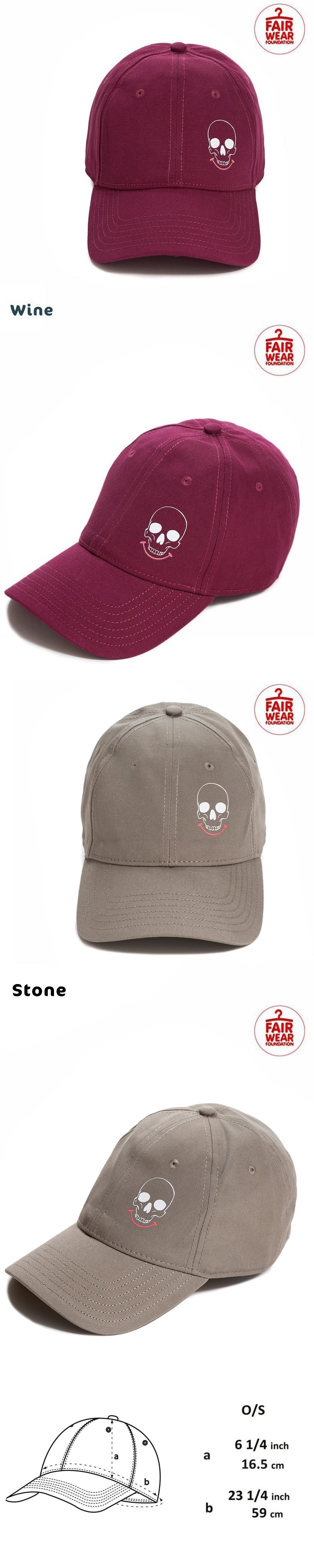 Smiley Skull Logo Cap (Organic)