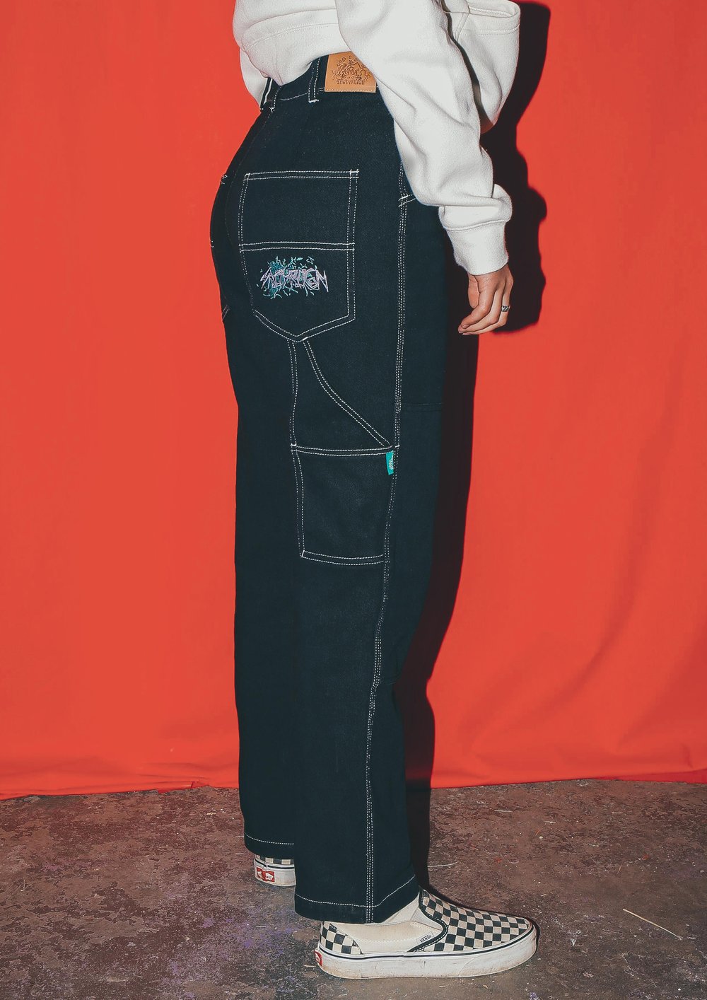 Image of Work Pant - Midnight Black