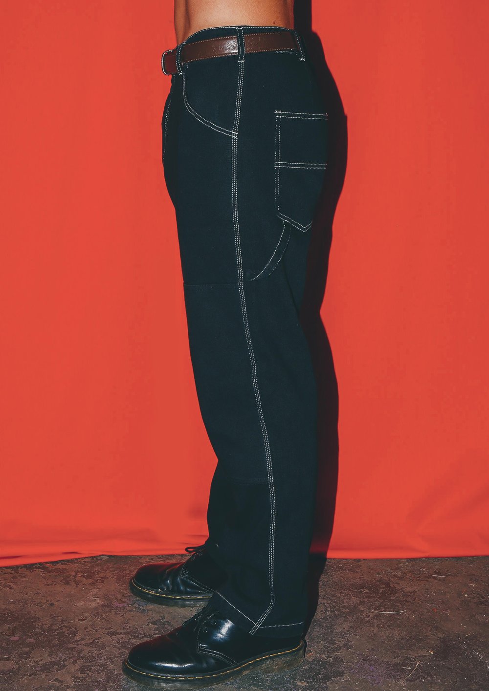 Image of Work Pant - Midnight Black