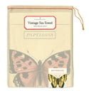 Butterflies Print Cotton Tea Towel - Cavallini Collection